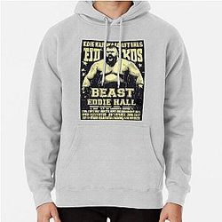 Vintage Ed Hall Strongman - Eddie Hall Meme Knockout Hoodie