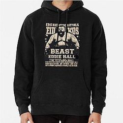 Vintage Eddie Hall Strongman Boxing Beast Pullover Hoodie