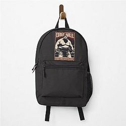 Ed Eddie Hall Strongman Vintage Knockout Backpack Boxing Game Day