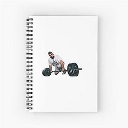 Eddie Hall Deadlift Strongman Notebook