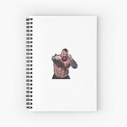 Eddie Hall Spiral Notebook