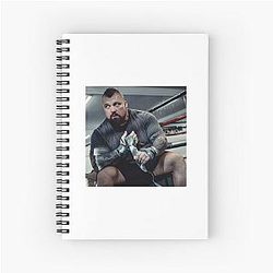 Eddie Hall Fighter Notebook