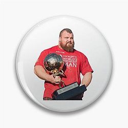 Eddie Hall Strongman Worlds Strongest Man Award Pin