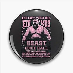 The Eddie Hall Strongman Vintage Knockout Beast Boxing Day Pin