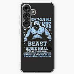 Vintage Aquamarine Ed Hall Strongman Eddie Hall Boxing King Samsung Galaxy Soft Case
