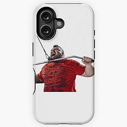 Eddie Hall Strongman Angry Row iPhone Tough Case