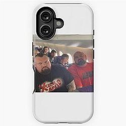 Strongman Eddie Hall Brian Shaw Funny Plane iPhone Tough Case
