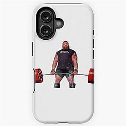 Eddie Hall 500kg Deadlift World Record Strongman iPhone Case