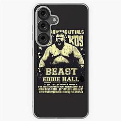Vintage Ed Hall Strongman - Eddie Hall Meme Knockout Beast Boxing Day Samsung Galaxy Soft Case