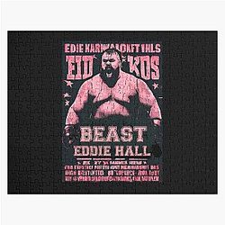 Vintage Ruby Red Eddie Hall Strongman Ed Hall Boxing Game For Brother Jigsaw Puzzle
