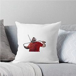Eddie Hall Strongman Row Throw Pillow