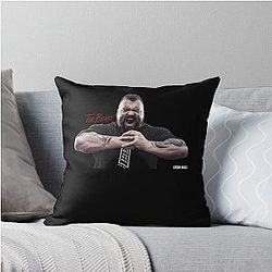 Eddie Hall The Beast Throw Pillow