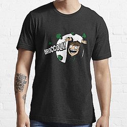 eddsworld-broccoli tee size extra large Essential T-Shirt RB1509