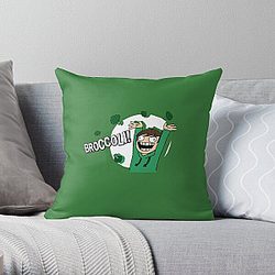 Eddsworld Broccoli Throw Pillow RB1509