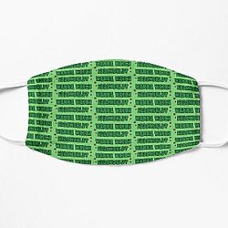 Wanna watch eddsworld  Flat Mask RB1509