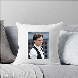 Ed Westwick is a prominent pop culture figure Ed Westwick Pillows Cover