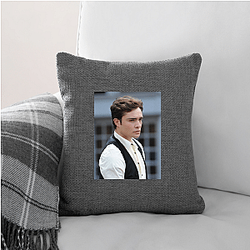 Ed Westwick is a prominent pop culture figure Ed Westwick Pillows Cover