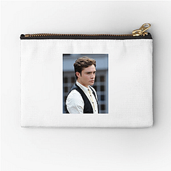 Ed Westwick is a prominent pop culture figure Ed Westwick Zipper Pouches