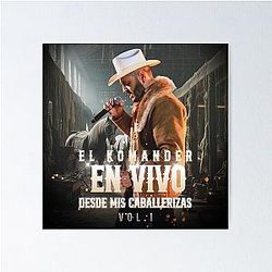 El Komander - En Vivo Desde Mi Caballeriza, Deel 1 album 2024 Poster