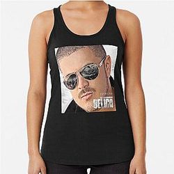 El Komander Belico Album 2012 Racerback Tank Top
