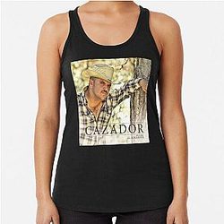 El Komander Cazador album 2014 Racerback Tank Top