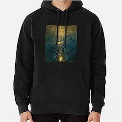 Elden Ring Hoodies - Elden Ring The Tarnished And Melani The World Tree Pullover Hoodie