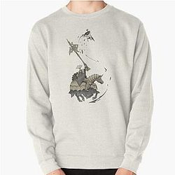 Elden Ring Sweatshirts - Elden Ring Horse Knight Pullover Sweatshirt