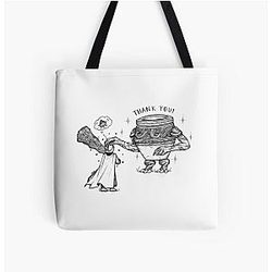 Elden Ring Bags - Elden Ring Pot Boy Thank You All Over Print Tote Bag