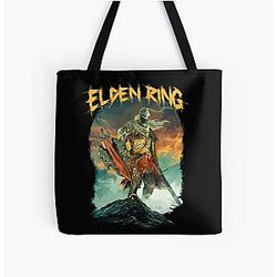 Elden Ring Bags - Elden Ring The Tarnished All Over Print Tote Bag