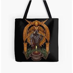 Elden Ring Bags - Elden Ring Sticker All Over Print Tote Bag