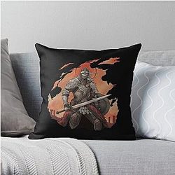 Elden Ring Pillows - Elden Ring Tarnished Warrior Throw Pillow Cover