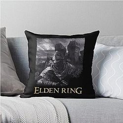 Elden Ring Pillows - Elden Ring The Tarnished Castle Throw Pillow Cover