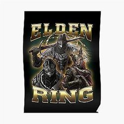 Elden Ring Posters - Metal Elden Ring Characters Poster