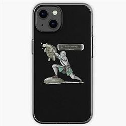 Elden Ring Cases - Elden Ring - Praise the dog iPhone Soft Case