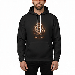 Elden Ring Hoodie Golden Order Sigil Print