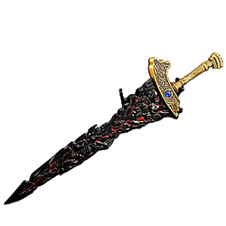 Peripheral Maliketh's Black Blade Sword Weapon Model NTAN1603 Elden Ring Figures & Toys