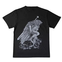 Blaidd the Half-Wolf Ink Black  NTAN0904 Elden Ring T-Shirts