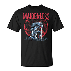 Maidenless Kneeling Knight Red Moon LA2705rd Elden Ring T-Shirts