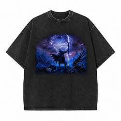 Nightreign Key Art PTTT1407 Washed  Elden Ring T-Shirts