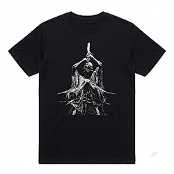 Dark Souls Sword Pulling Skeleton LA2407 Elden Ring T-Shirts