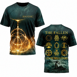 The Fallen Leaves Tell a Story LA2407 Elden Ring T-Shirts