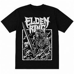 Raging Wolf Armor Sword LA1508 Elden Ring T-Shirts
