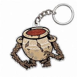 [Exclusive] Blaidd The Half-Wolf Enamel Keychain LA0809