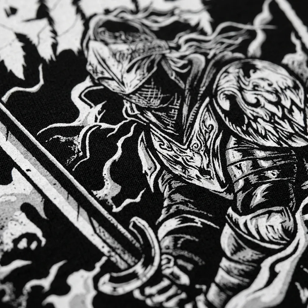 Elden Ring Malenia Blade of Miquella Line Art T-Shirt NTT1410 Elden ...