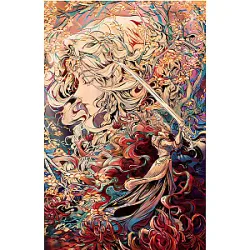 Elden Ring Fantasy Art Poster NTT2210 Elden Ring Posters