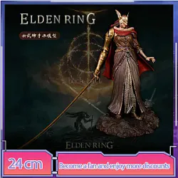 Elden Ring Figure - 24cm Malenia Blade Of Miquella Anime Figure Valkyrie Figurine Model Pvc Statue