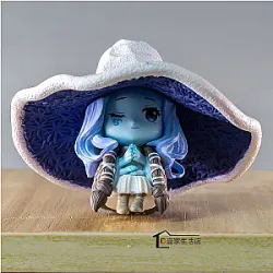 Elden Ring  Figure - Anime Elden Ring Ranni Figure Cute Mini Bugcat Capoo Statue Action Figurine
