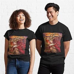 Elden Ring T-Shirts - Malenia Elden Ring portrait Liuyuart Liuyu art Classic T-Shirt