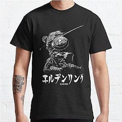 Elden Ring T-Shirts - White Elden Ring Tarnished Classic T-Shirt