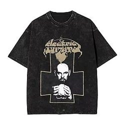 Anton Lavey Portrait PTTT2007 Washed  Electric Wizard T-Shirts